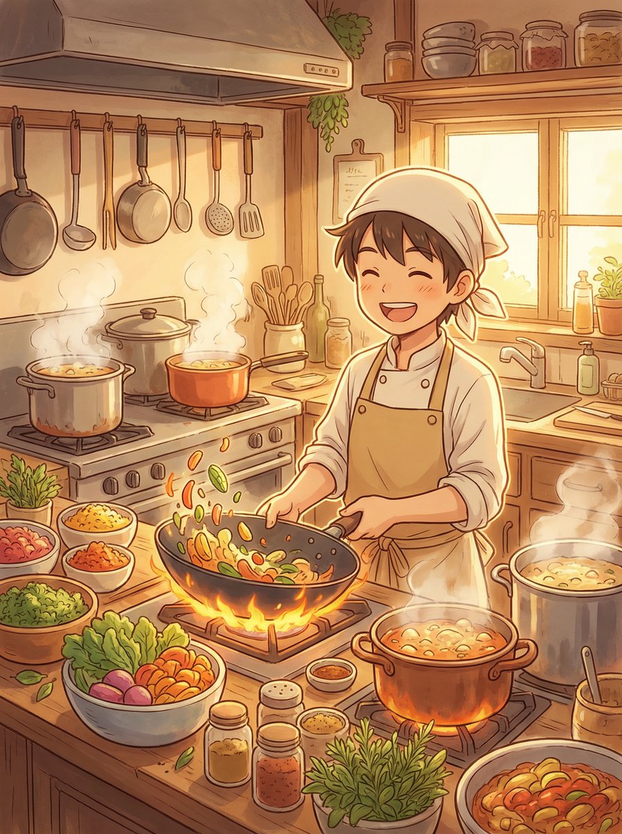 猎奇动漫-美食动漫教程